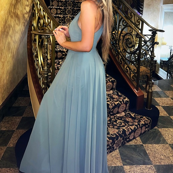 Bridesmaid/ Prom/ Wedding guest dress. Worn once, dry cleaned, perfect condition - Picture 2 of 3